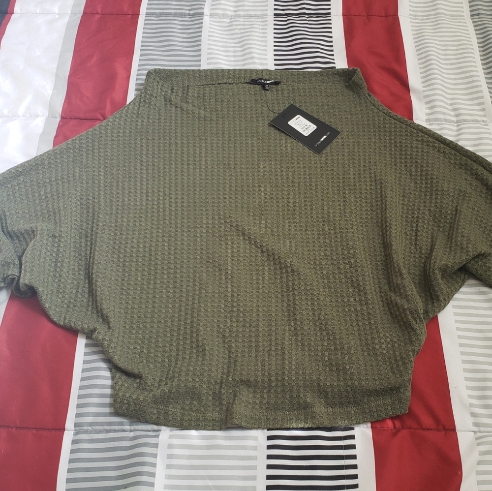 Green Fashion Nova Sweater